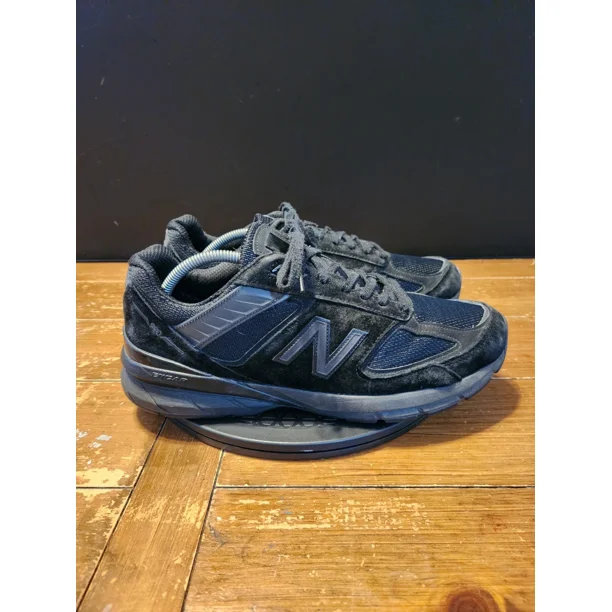 New Balance 990v5 Wide Men's Size 11.5 2E US M990BB5 Triple Black Athletic Shoes