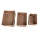 thumbnail image 5 of Juego De Cestas De Almacenamiento, Cestas De Almacenamiento Tejidas Ligeras Que Ahorran Espacio, 3 Piezas De Gran Capacidad, Transpirables Para Cuarto De Lavado, 5 of 7