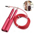 thumbnail image 1 of Cuerda para saltar, cuerda para saltar de velocidad para entrenamiento físico, cuerda para saltar ajustable para adultos para hombres, mujeres, niños y niñas, 1 of 8