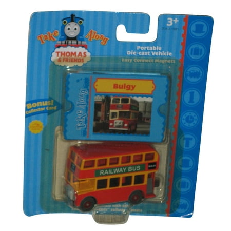 Thomas and Friends Learning Curve Take Along Bulgy Railway Bus Die-Cast Toy Train