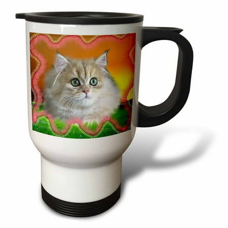 

Cute Kitten 14oz Stainless Steel Travel Mug tm-5772-1
