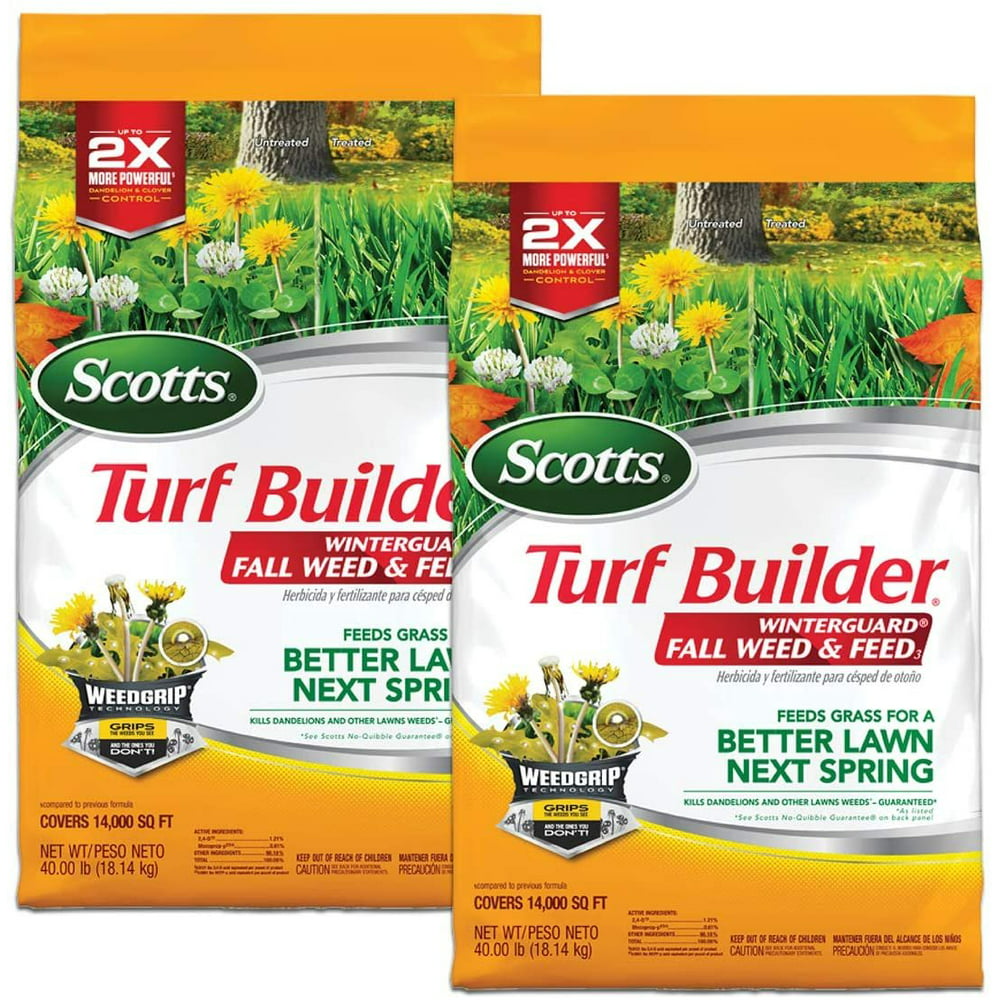 Scotts Turf Builder WinterGuard Fall Weed & Feed 3 