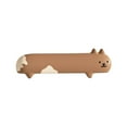 thumbnail image 3 of Funda para manija de puerta, funda protectora para cojín, funda de silicona para manos, manija de puerta para habitación, equipo de seguridad para , Marrón izquierdo, 3 of 8