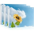 thumbnail image 1 of Acrylic Picture Frame Set 3 Pcs 5x7 Inch Magnetic Clear Photo Frame Free Standing for Tabletop Desktop Display, 1 of 4