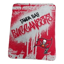 Logo Brands Tampa Bay Buccaneers 50" x 60" Classic Graffiti Fleece Throw Blanket