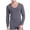 Gray, variant on uublik Mens Athletic Thermal T Shirts Long Sleeve T Shirt Casual Basic Shirts Stretch Crew Neck Undershirts, Black