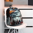 thumbnail image 3 of Wukai USA Bald Eagle Versatile Backpack:Spacious,Organized,Comfortable,Ideal for Travel and Everyday Use with Multiple Pockets and Padded Straps, 3 of 8