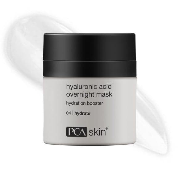 Mascarilla facial nocturna PCA SKIN con ácido hialurónico, tarro de 50 ml