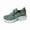 A-Green36, variant on Yuanlong Women's Sneakers Lace Up Low Top Thick Sole Running Shoes Minimalist Versatile Athletic Footwear