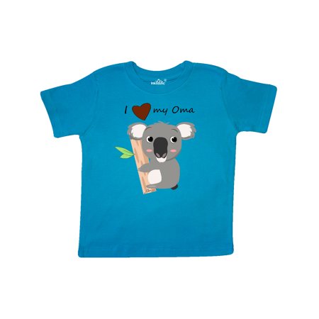 

Inktastic Koala (i love oma) Gift Toddler Boy or Toddler Girl T-Shirt