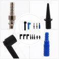 thumbnail image 3 of 16pcs Car Brake Fluid Replace Tool Oil Bleeder Pump Exchange Air Kit Connector, 3 of 9