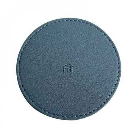 

Leather Placemat Heat Resistant Non-Slip Tablemat Coaster Coffee Cup Drink Coasters Bowl Pads Kitchen Table Decor Accessories