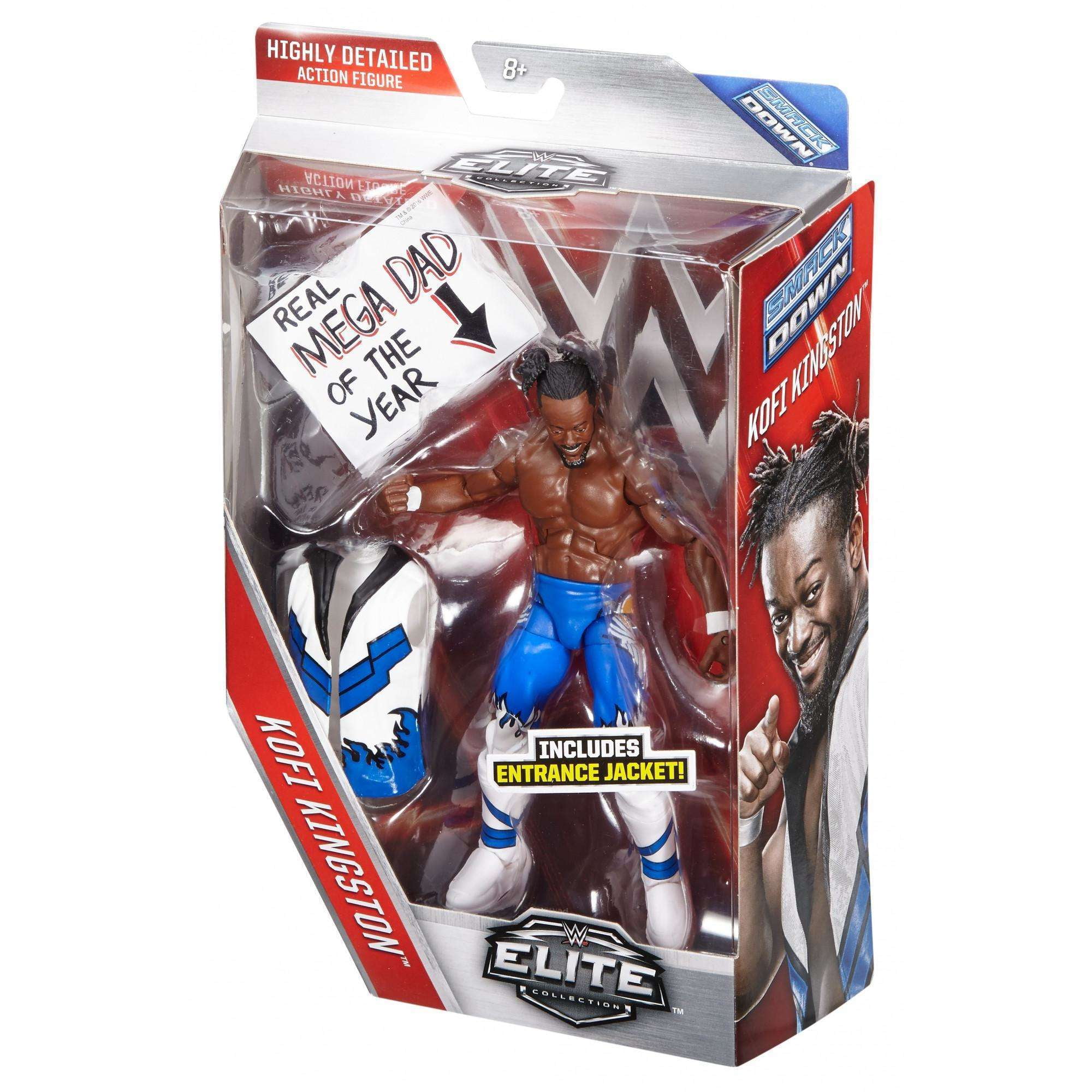 Kofi kingston 2024 action figure
