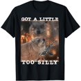 thumbnail image 1 of Got A Little Too Silly Rock Hyrax Animal Meme Camiseta, 1 of 2