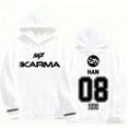 thumbnail image 5 of Kpop Stray Kids SKZ Karma Merch Hoodie – Unisex White Harajuku Sweatshirt Streetwear Hip Hop Pullover Hooded STAY Fan Support Outfi, 5 of 9