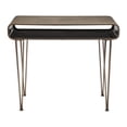thumbnail image 4 of ZUO Xander Modern Style Steel Metal Desk in Antique Gold Finish, 4 of 6