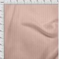 thumbnail image 3 of oneOone Cotton Poplin Peach Fabric Pin Stripe Quilting Supplies Print Sewing Fabric By The Yard 42 Inch Wide, 3 of 4
