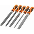 thumbnail image 1 of 5pcs T12 Carbon Steel Rasp File Set Grinder Half Round Flat Metal Work, 1 of 6