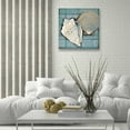 thumbnail image 5 of Epic Art 'Seashell Sketch II' by Tim O'Toole, Acrylic Glass Wall Art, 24"x24", 5 of 5