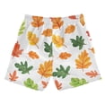thumbnail image 7 of FORMRS Boys Swim Trunks Quick Dry Mesh Liner Boardshorts Sizes XS-XL, Green Leaves, 7 of 7