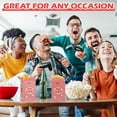 thumbnail image 6 of Close-Top Cardboard Popcorn Boxes,QZS Paper Popcorn Boxes,20pcs Disposable Snack Containers,Movie Night Supplies for Party, 6 of 6