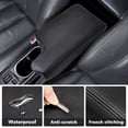 thumbnail image 2 of KBH Car Center Console Armrest Cover for 2017-2023 Subaru Crosstrek/Impreza Accessories, Anti-Scratch Middle Console Lid Cover Leather Armrest Protector, 2 of 8