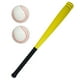 thumbnail image 3 of Juguetes de béisbol para niños, bates de béisbol, juguetes para batear, mini bates de béisbol blandos. amarillo 54cm, 3 of 9