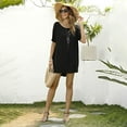 thumbnail image 6 of Women Loose T Shirts Home Short Shirt Mini Dresses Tops - L, 6 of 6