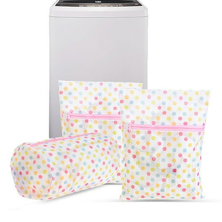 

Laundry Bag Bra Underwear Socks Thicken Mesh Net Washing Machine Zipper Pouch