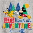 thumbnail image 3 of Disney - Lets Have An Adventure - Toddler & Youth Crewneck Fleece Sweatshirt, 3 of 5
