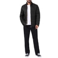 thumbnail image 2 of CHAQUETA PUFFER QUILTED CON CREMALLERA Y CUELLO ALTO PARA HOMBRE INSPIRAR CHIC, COLOR NEGRO, TALLA XL, 2 of 6