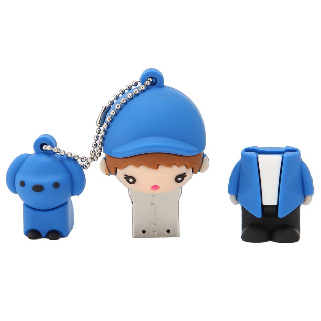 Unidad Flash Usb Linda Unidad Flash USB2.0 Transmisión De Almacenamiento De Datos Portátil Novedad Enchufe De Regalo Y Estilo PlayBoy 16G ANGGREK Otros