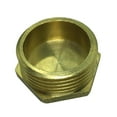thumbnail image 1 of Tapón hundido hexagonal 1/4" 3/8" 1/2" 3/4" 1" 11/2" 2" Tapón de tubo macho de latón kusrkot  Accesorio de manguera de rosca macho de latón, 1 of 8