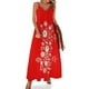 thumbnail image 1 of Vestido largo sin mangas con motivos florales húngaros Kalocsai para mujer, 1 of 7