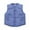 Blue, variant on Boys Down Vest Padded Sleeveless Jacket Warm Quilted Baseball Style Outerwear For Children Lightweight Down Jacket for Boys Size 11-12 Years