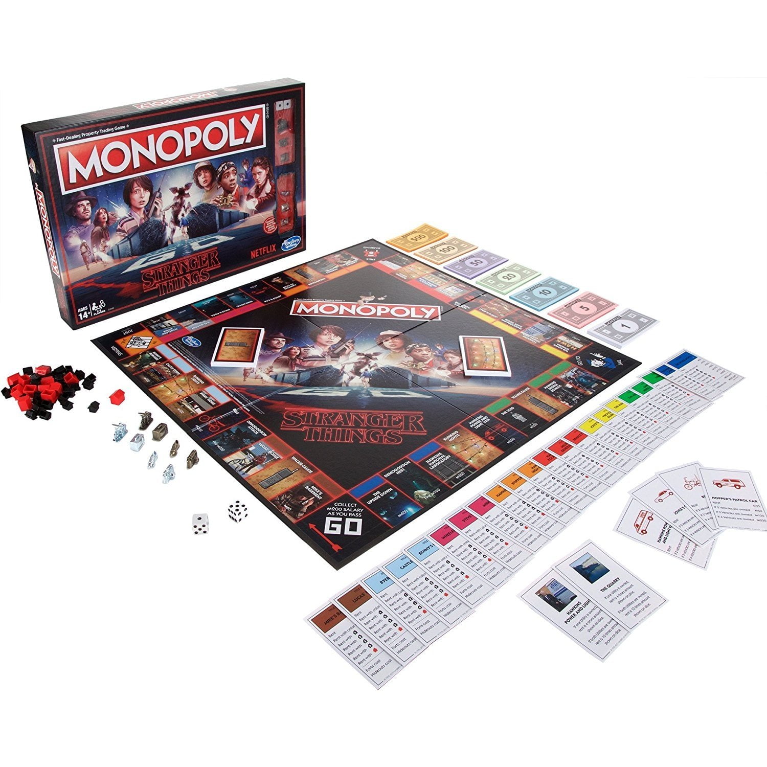 NEW Monopoly Stranger Things Collector's Edition Board Game SOLD OUT In Hand 