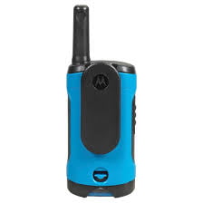 Motorola Talkabout T100 Walkie Talkie 4 Pack Set 16 Mile Two Way Blue Radios new 