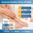 thumbnail image 3 of Toenail Fungus Treatment Extra Strength, 48pcs Nail Repair Strips for Restores Appearance of Discolored or Damaged Nails, 3 of 9