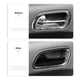 thumbnail image 4 of 4 PCS Fashion Anti Scratch Tander Rander Tuber Tuber Para Automóviles: Instalación Fácil, Interior Mejorado, 4 of 7