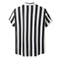 thumbnail image 5 of Fozruso Striped Button Down Shirt for Boys, Classic Short Sleeve Collared Shirt for Kids Daily Casual Wear, 5 of 7