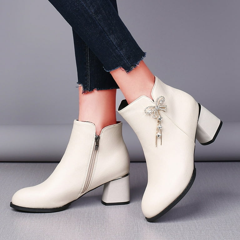 Winter white deals shoes pumps