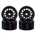 thumbnail image 1 of Rueda Beadlock de 1,9 Pulgadas con Llanta Arcoíris para Coche RC Crawler TRX4 SCX10 SCX10 D90 CC01 1/10, 1 of 5