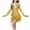 Gold, variant on Uaswgudfs Sleeveless V-Neck Fringed Sundress - Summer Dresses for Women 2025 Casual Midi Dress with Sequins & Lightweight Fabric Black Free Size