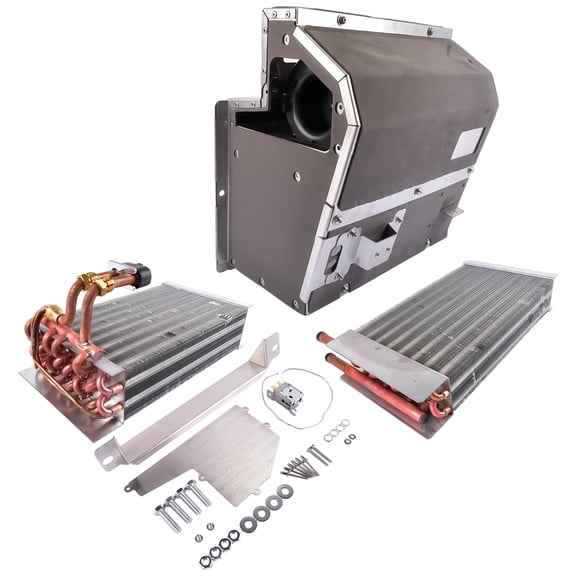 Mustrod Stainless AC Heater Box Assembly Compatible with the Kenworth T600 T800 W900 W900B W900L