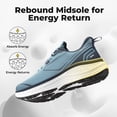 thumbnail image 4 of FitVille Men's Wide Fit Slip - Resistant Running Shoes Thick-Sole Upgraded Arch Support Shoes with Rebound Cushioning for Men, 4 of 6