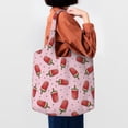 thumbnail image 4 of Vsdgher Watermelon Ice Cream Print canvas Tote Bag, Lightweight Cloth Bags, Suitable for shopping, groceries, travel, 4 of 4