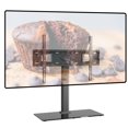 thumbnail image 1 of ProMounts Universal Swivel Table TOP TV Stand, Height-Adjustable Bracket for 37-72 Inch LED LCD OLED Plasma Flat and Curved TV Screens Holds Up to 99 lbs, Max VESA 600x400, 1 of 4