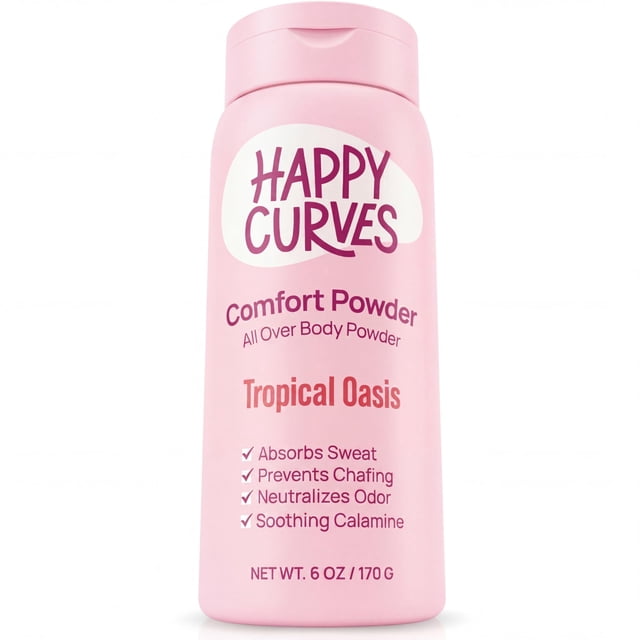 Polvo Corporal HAPPY CURVES Comfort Sin Talco 170 g