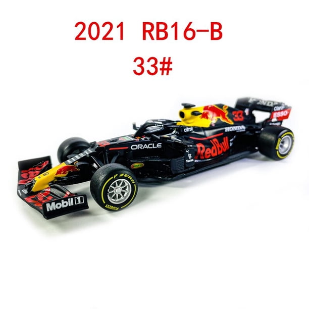 Bburago-coche de carreras de Fórmula RB18 F1, 1:43, 2022, simulación estática, fundido a presión, modelo de aleación Fivean unisex