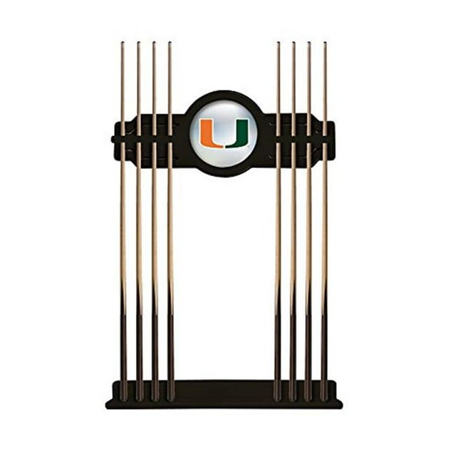 Holland Bar Stool CueBKMia-FL Miami FL Cue Rack - Black